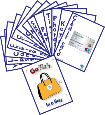 Juego 'Go Fish In a Bag' para practicar inglés